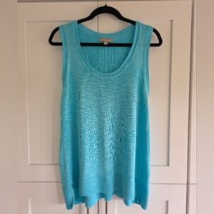 Banana Republic Aqua Tank Top XL